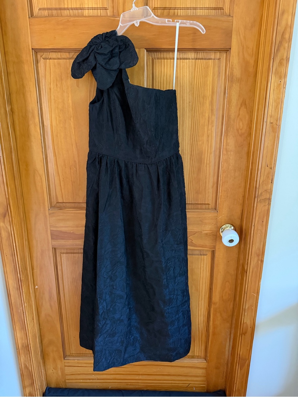 Lily Pulitzer Black One-Shoulder Dress with Bow